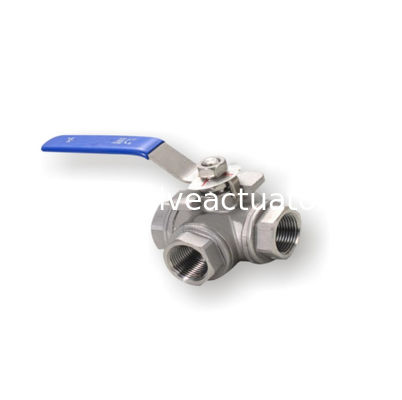 좋은 가격 DN15 DN20 DN25 T/L 동력화차 벨브 스테인리스 3방향 공 유형 온라인