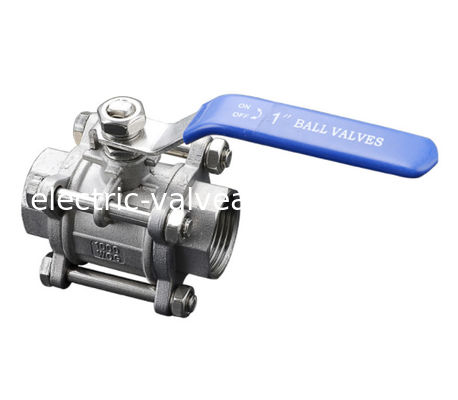 좋은 가격 용접 끝을 가진 3방향 동력화차 벨브 기업 스테인리스 3PC 공 유형 온라인