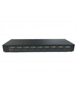 좋은 가격 음성 SW814D와 USB DC12V 8 공항 비 여성 DVI KVM 스위치 온라인