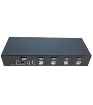 좋은 가격 4 공항 DC12V 3840x2160 데스크탑 KVM 스위치 SW2401DP DYLINK 온라인