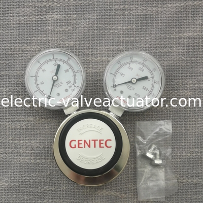 좋은 가격 GENTEC 압력 조절기 두 가지 범위 Psi / 바 압력 측정기 R22SLGK - FHP - 04 - 04 온라인