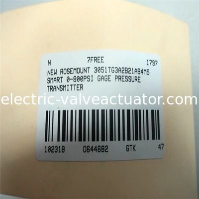 좋은 가격 Rosemount 3051TG 인라인 압력 트랜스미터 3051TG3A2B21AB4 14.7 ~ 800PSI 온라인