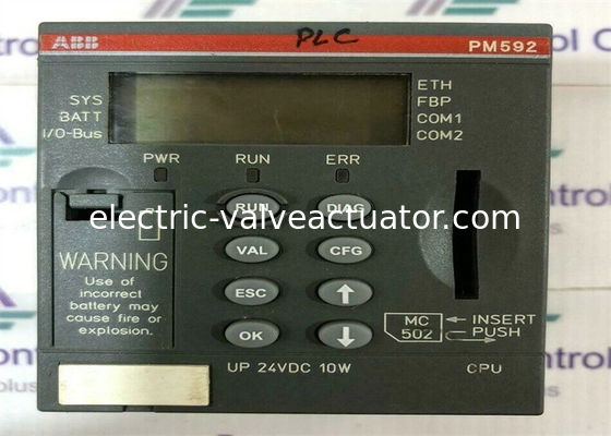 좋은 가격 PM592-ETH 1SAP150200R0271 AC500 PLC 프로그래밍 가능한 논리 컨트롤러 4MB 이더넷 온라인