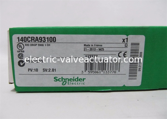 좋은 가격 Schneider Modicon Quantum PLC 140CRA93100 500VDC 동축 중심 및 접지 온라인