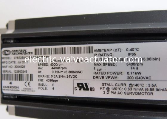 좋은 가격 075E2B401BACAA075140 Servo Motor FM 75 MM Frame Size 220 VAC Standard Peak Torque 온라인
