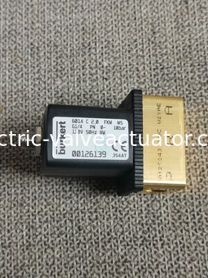 좋은 가격 BURKERT 126139 소레노이드 밸브 - 타입 6014 구리 소레노이드 밸브 G1/4 110V AC 온라인
