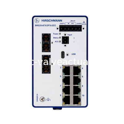 좋은 가격 히르슈만 BRS20-8TX/2FX-EEC 관리 산업 이더넷 스위치 8TX + 2FX 섬유 온라인