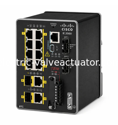 좋은 가격 시스코 IE-2000-8TC-B 산업 관리 스위치 10-포트 8x 10/100 빠른 이더넷 + 2x 업링크 포트 IE2000 시리즈 온라인